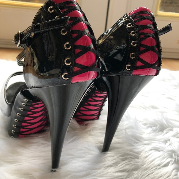 stripper heels size 11